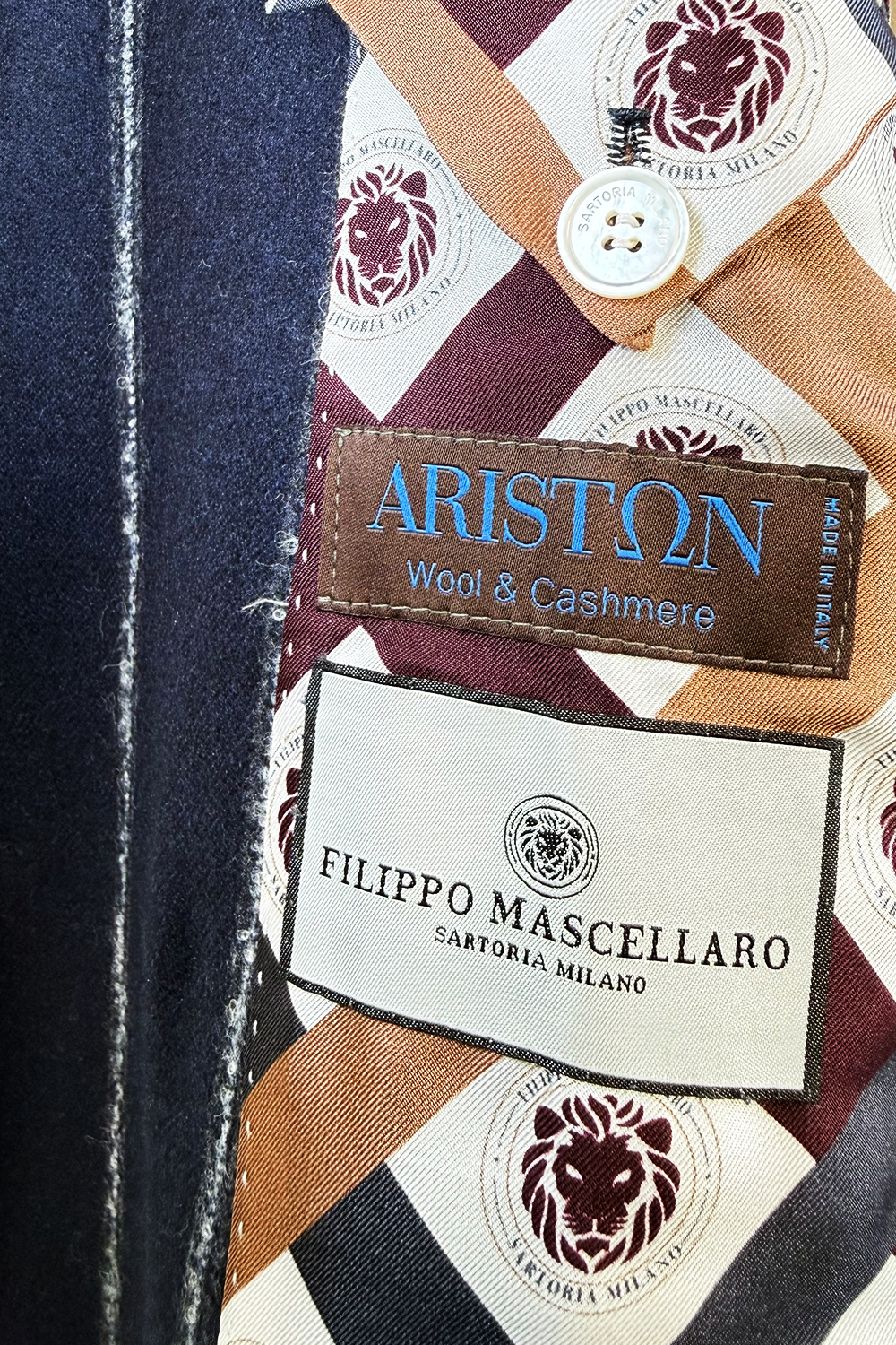 ABITO DOPPIOPETTO IN CASHMERE 4 STAGIONI ARISTON