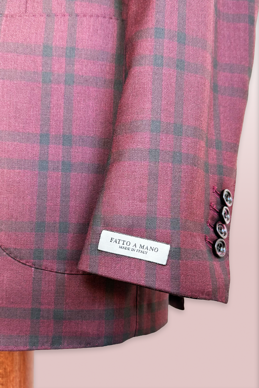 ABITO MONOPETTO IN COTONE E LANA FREDDA