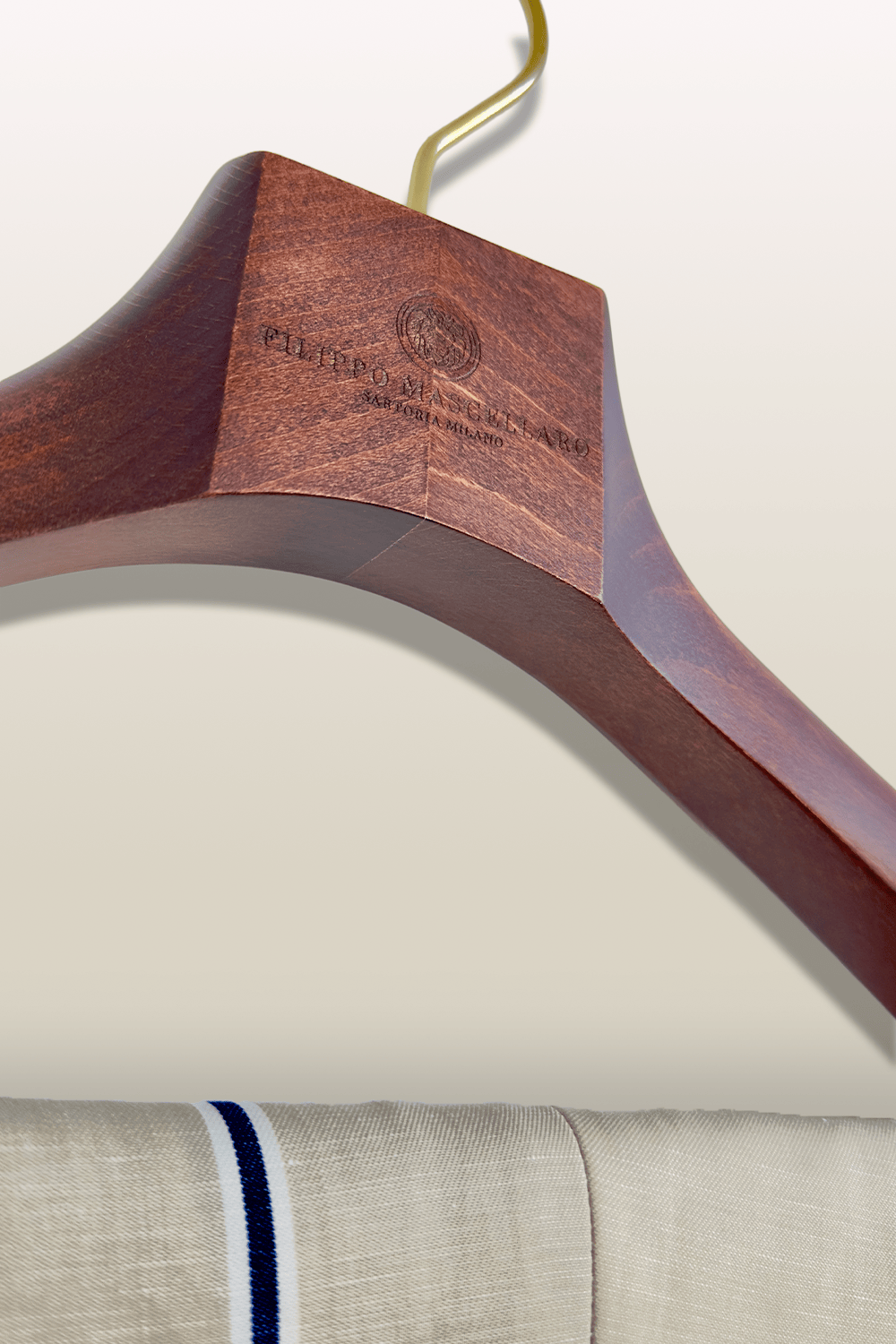 ABITO DOPPIOPETTO SETA E LINO CON BOTTONI ESCLUSIVI