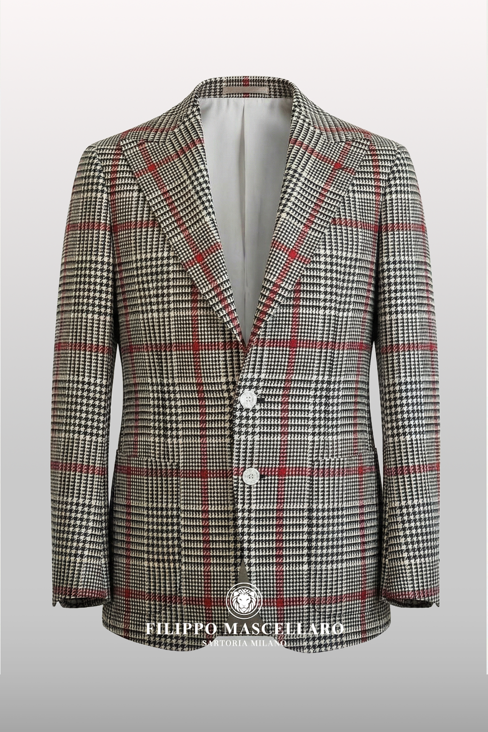 GIACCA MONOPETTO IN SETA E COTONE EGIZIANO ARISTON