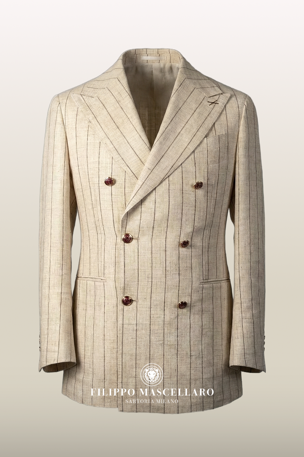 ABITO DOPPIOPETTO IN LINO ERMENEGILDO ZEGNA