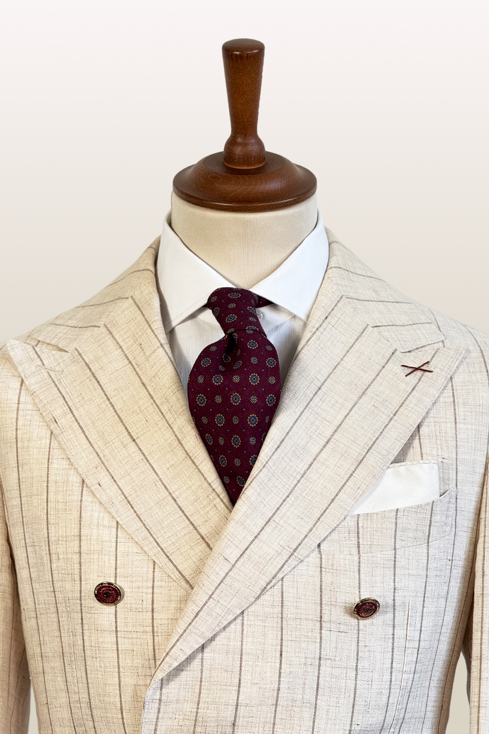 ABITO DOPPIOPETTO IN LINO ERMENEGILDO ZEGNA