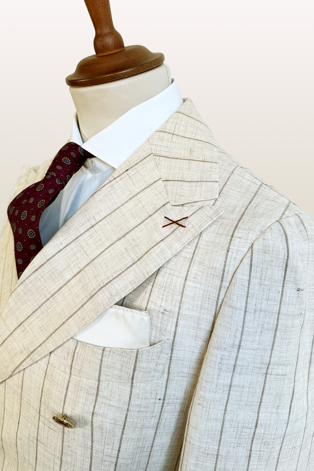 ABITO DOPPIOPETTO IN LINO ERMENEGILDO ZEGNA