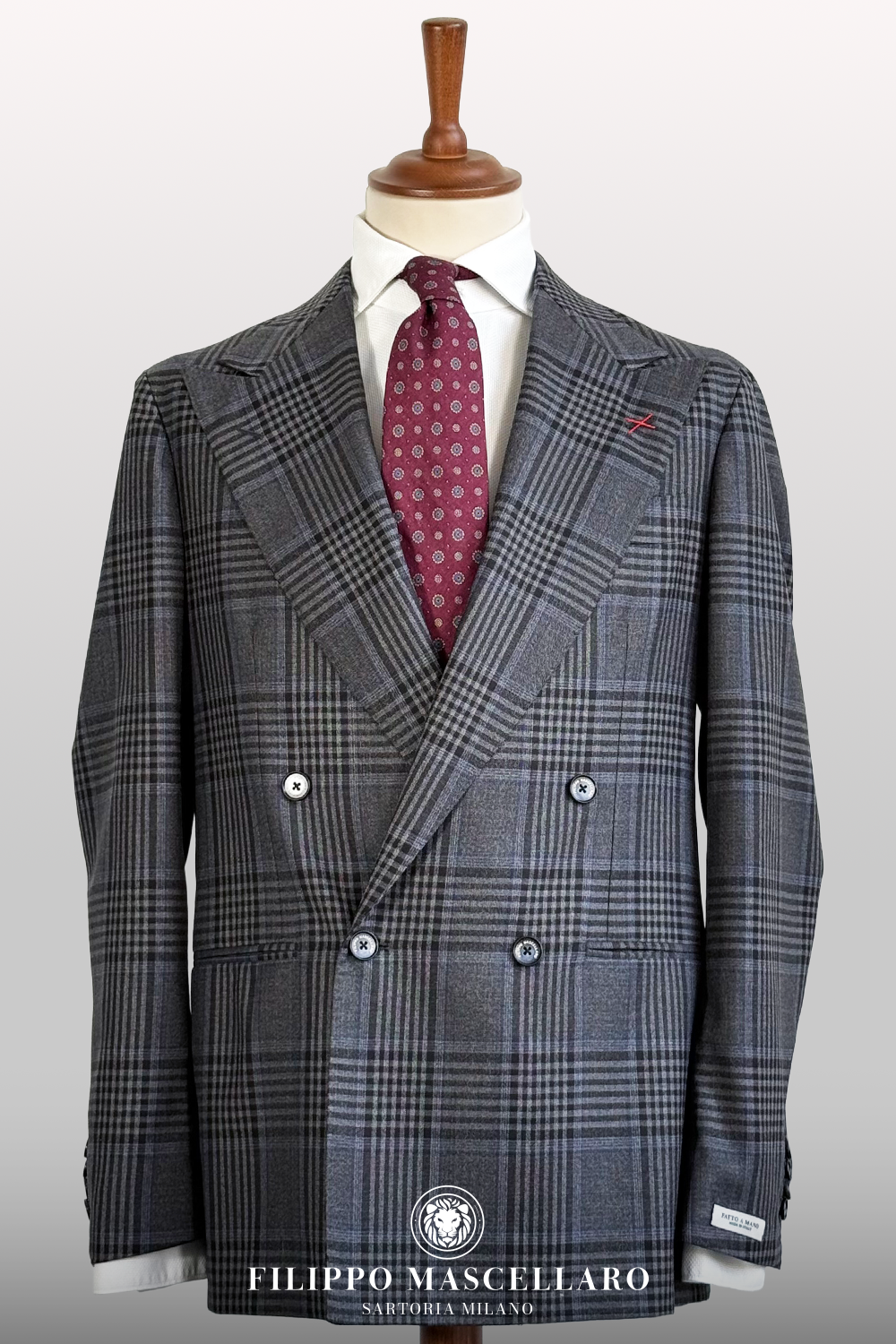 ABITO DOPPIOPETTO IN PURA LANA ARISTON