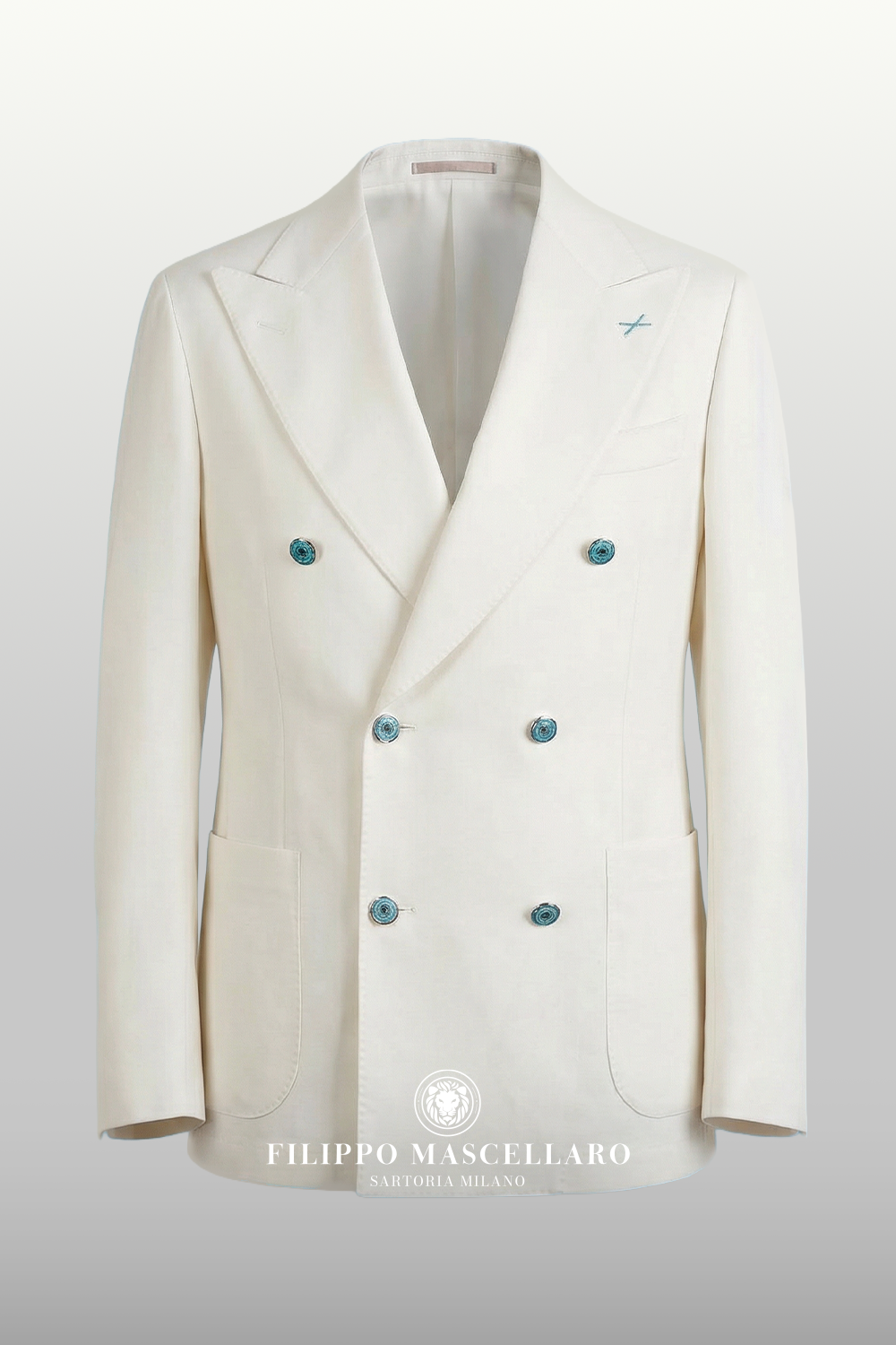GIACCA DOPPIOPETTO IN RASO DI COTONE