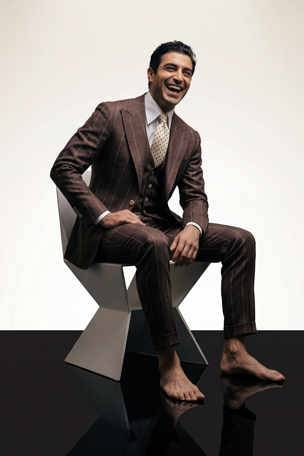 ABITO ZEGNA LINO, SETA & LANA