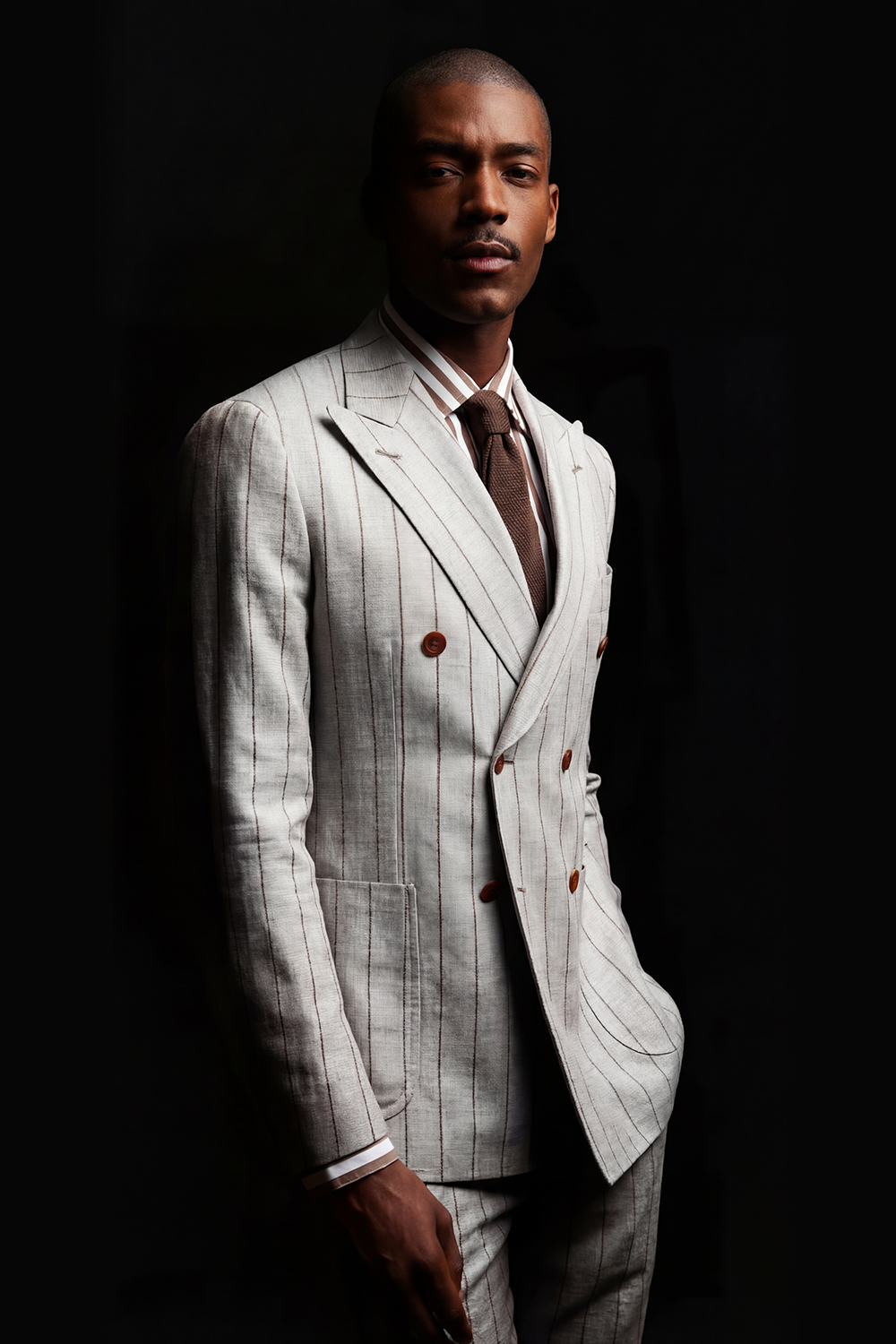 ABITO LORO PIANA LINO & SETA