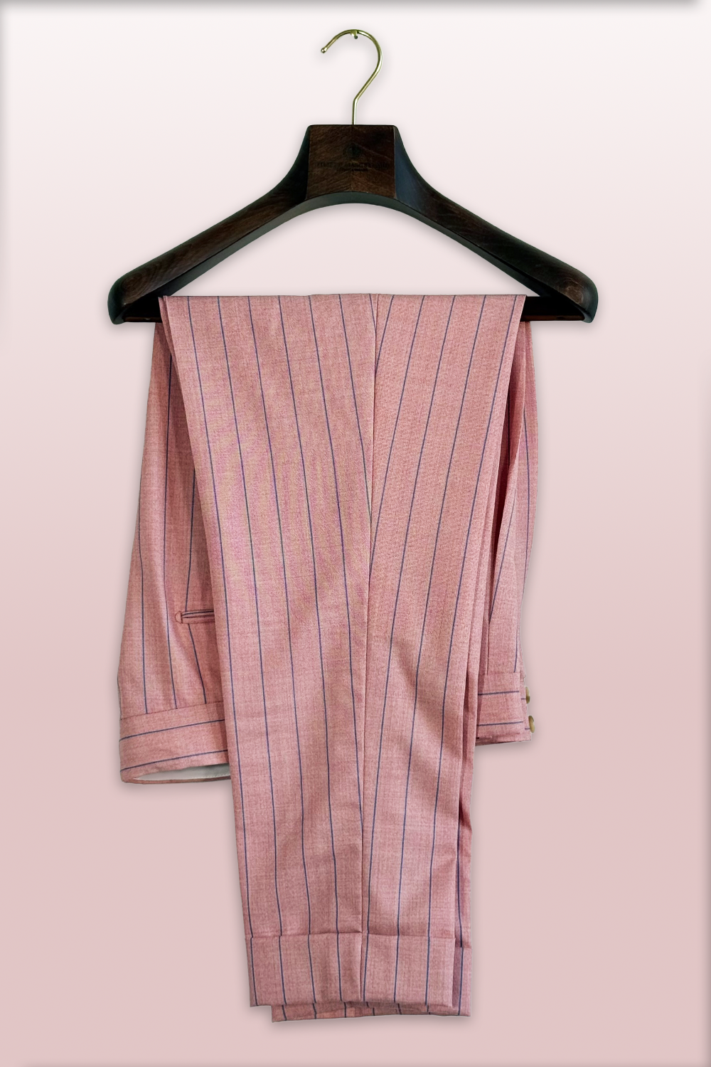 ABITO ROSA GESSATO BLU