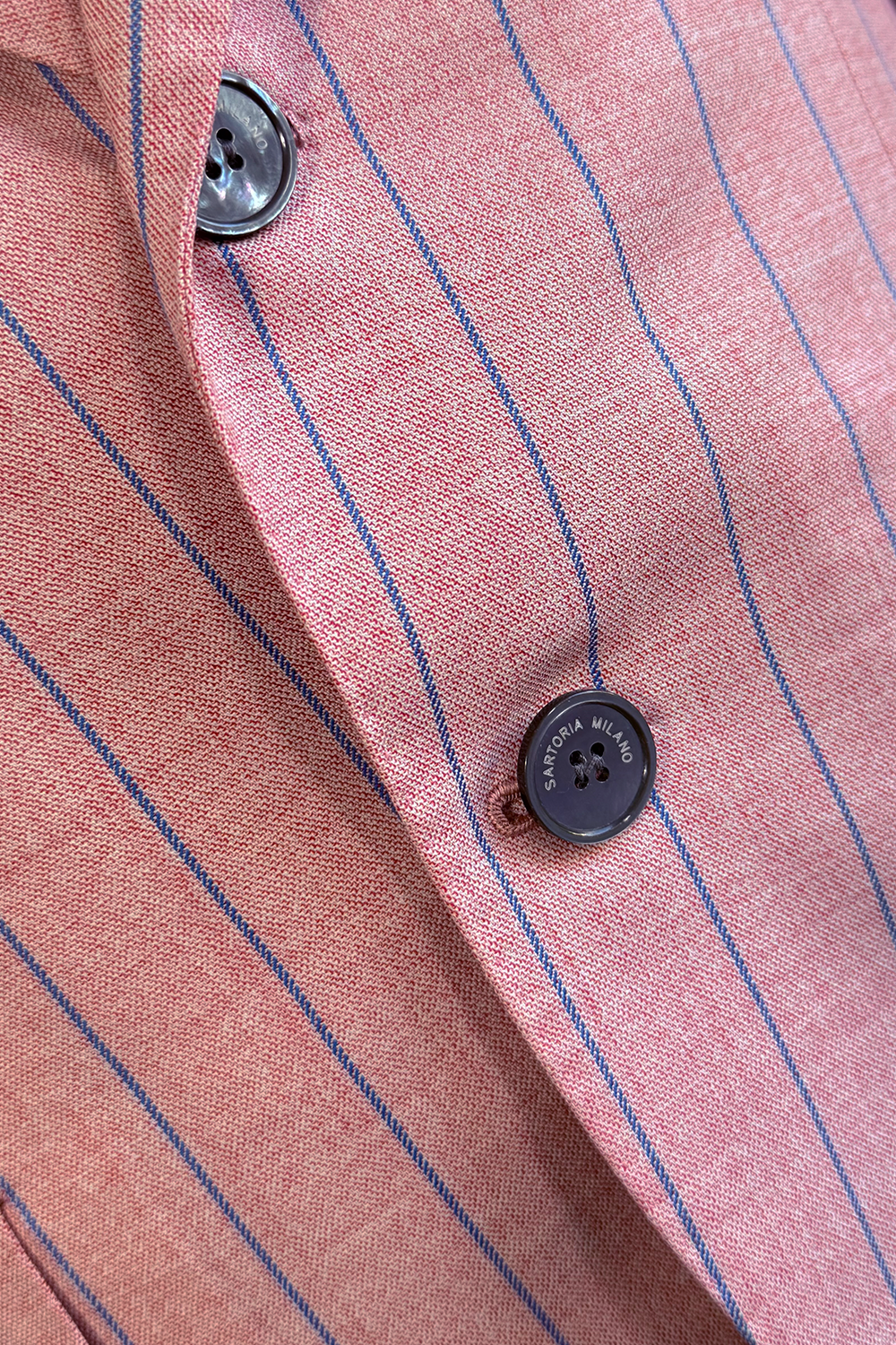 ABITO ROSA GESSATO BLU