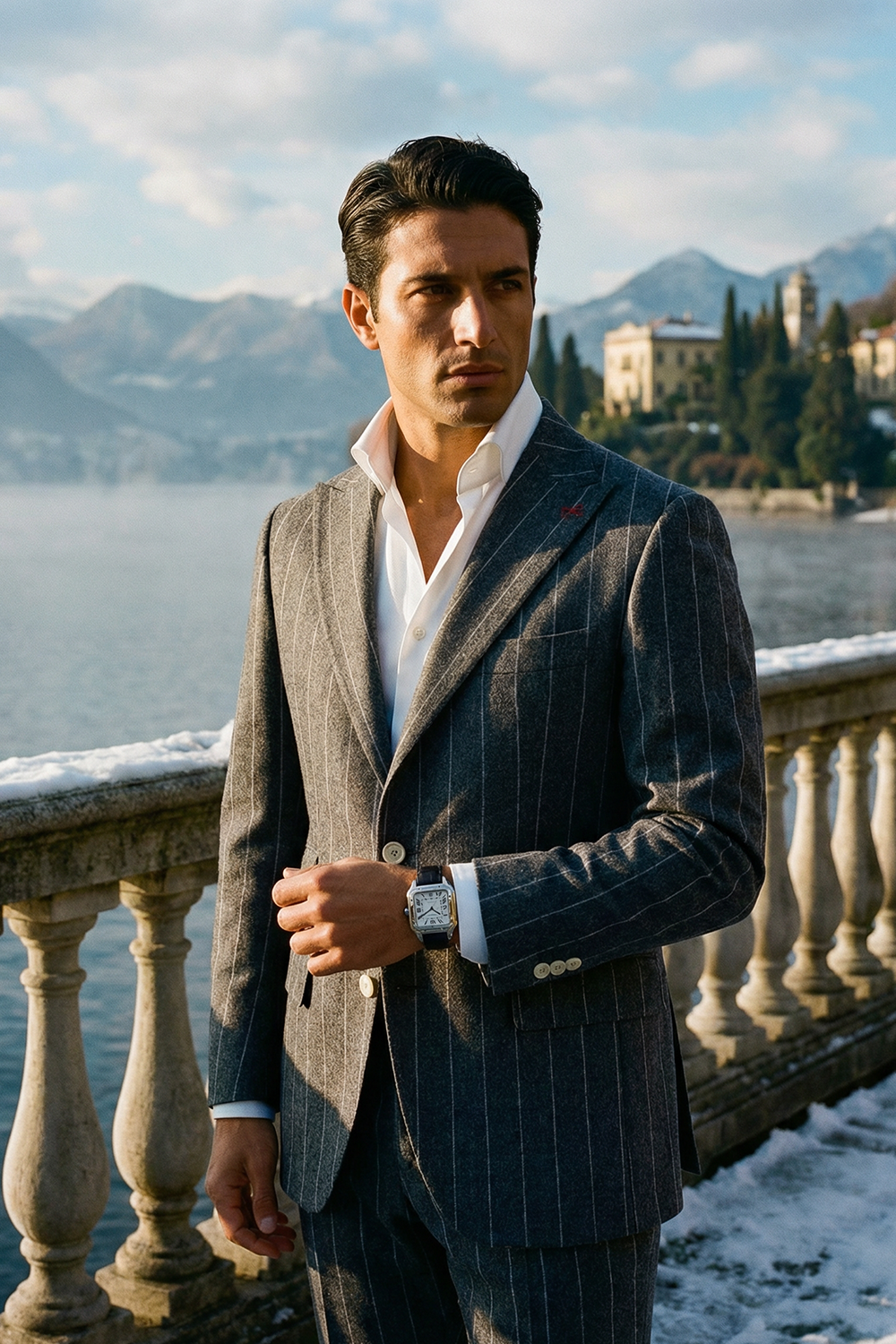 ABITO MONOPETTO IN LANA VITALE BARBERIS