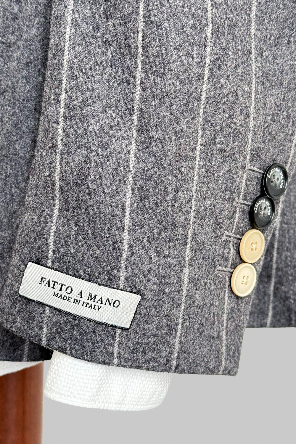 ABITO MONOPETTO IN LANA VITALE BARBERIS