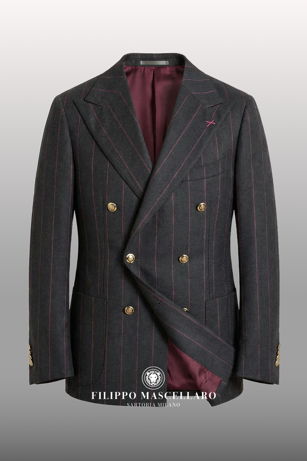 ABITO DOPPIOPETTO IN PURA LANA VITALE BARBERIS CANONICO