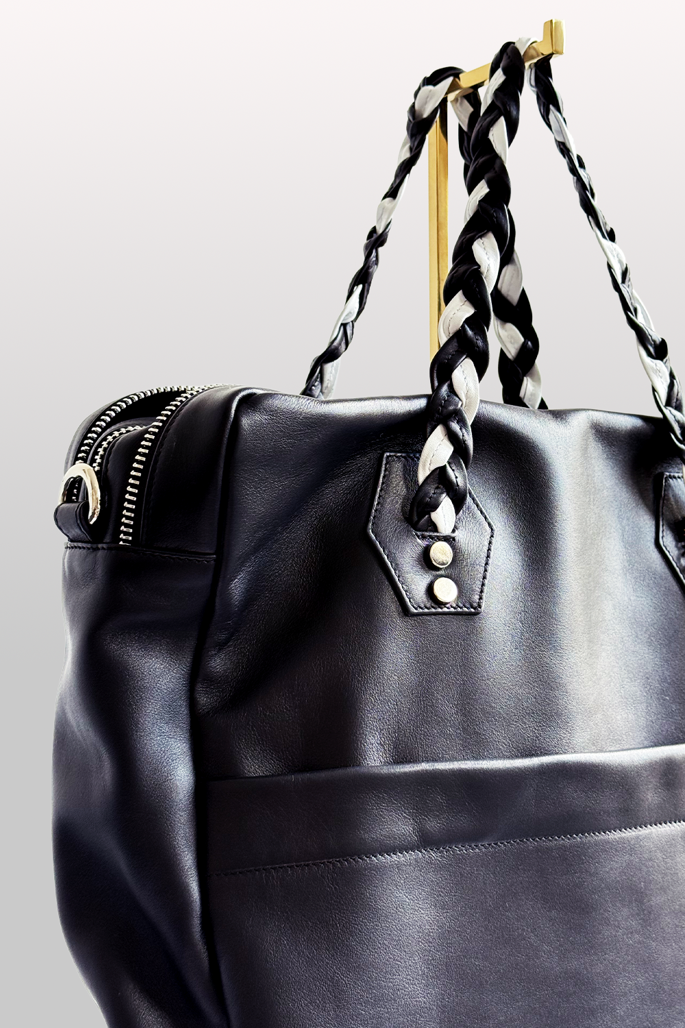 BORSA BUSINESS UNISEX IN PELLE DI VITELLO LUXURY