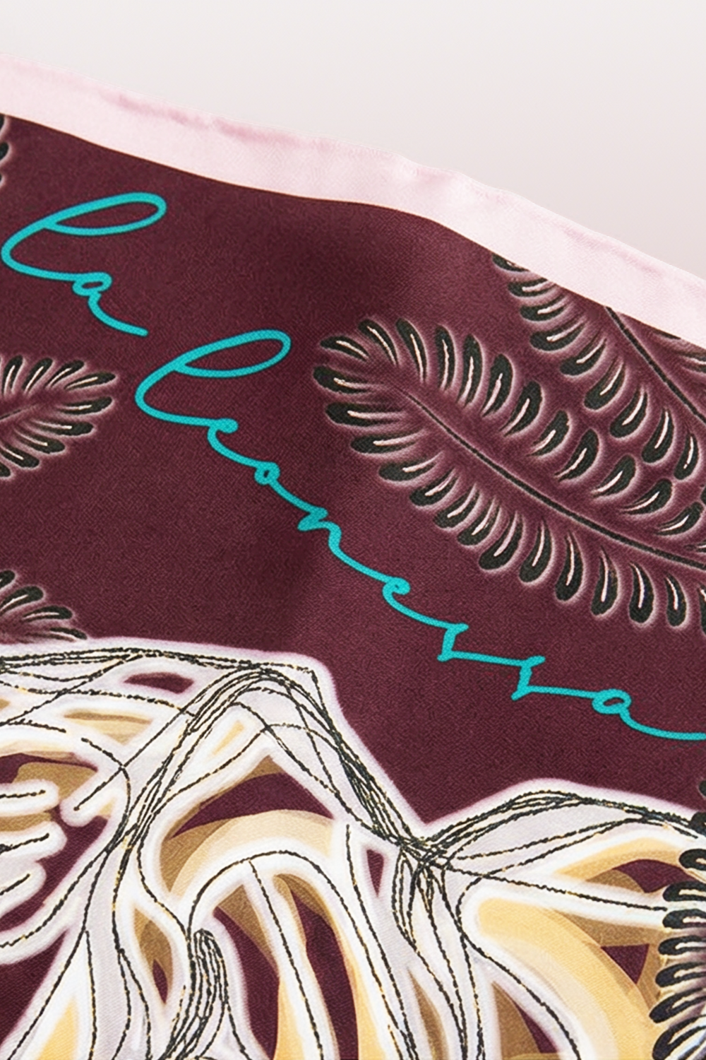 Foulard "La Leonessa" - Viola