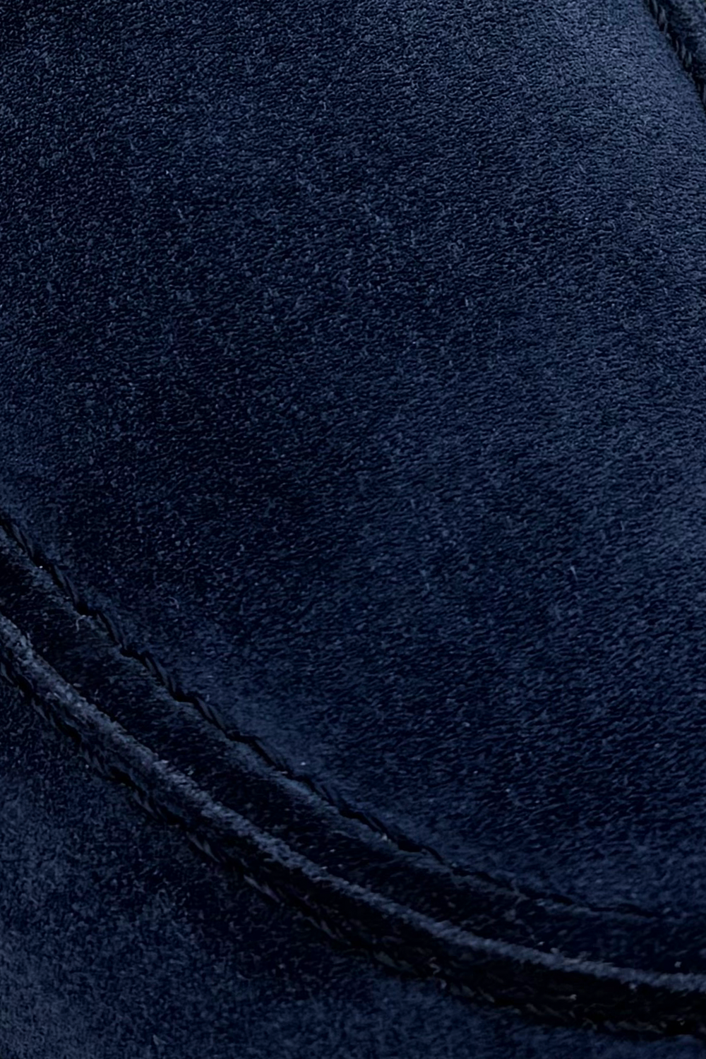 MOCASSINO IN CAMOSCIO BLU INDACO