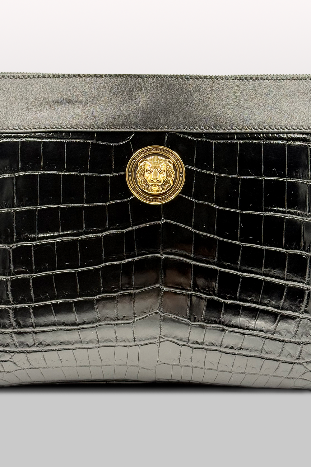 POCHETTE IN COCCODRILLO