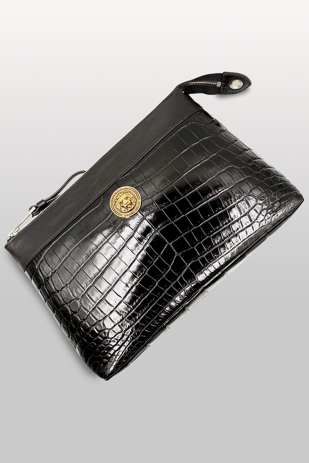 POCHETTE IN COCCODRILLO