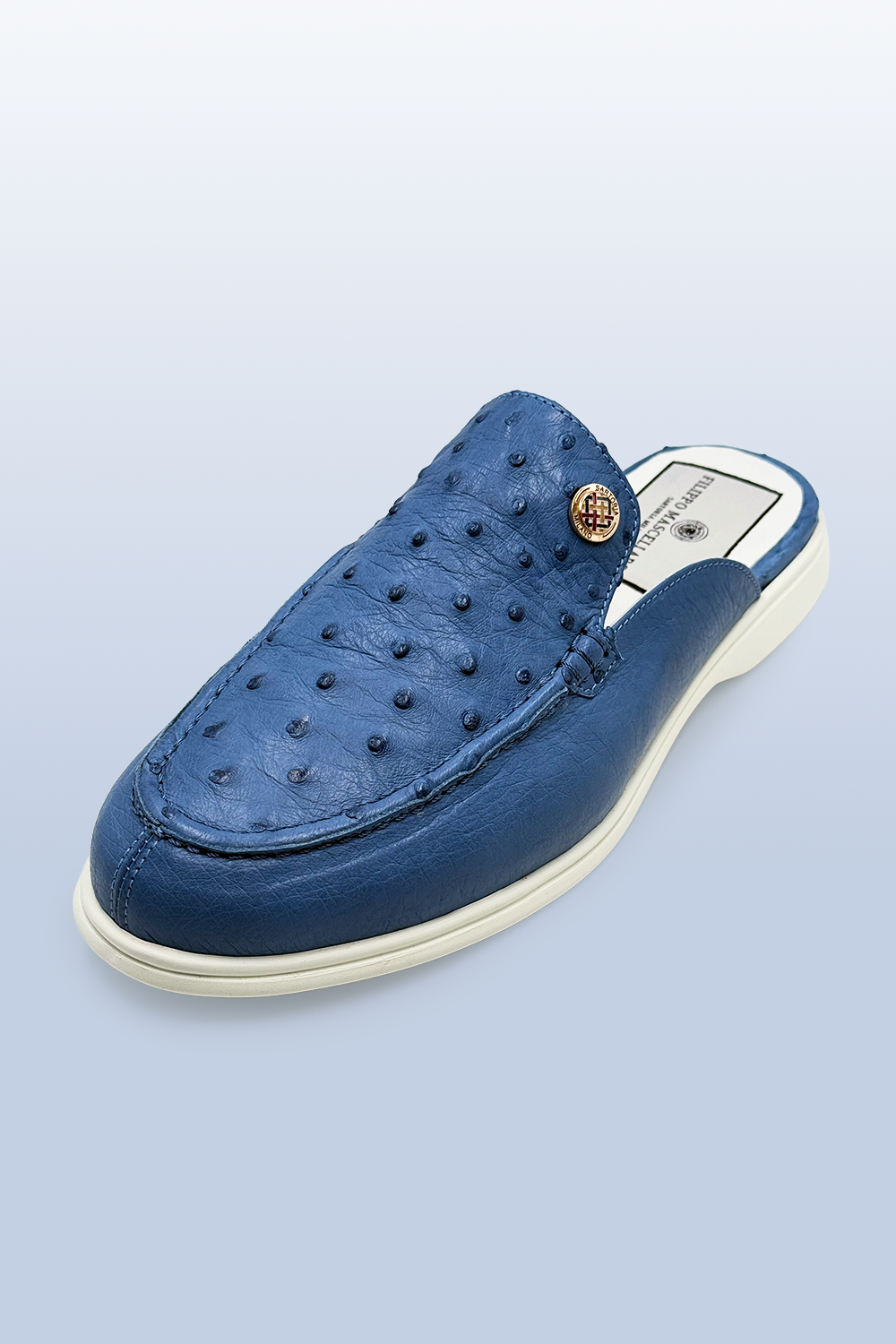 SABOT IN STRUZZO AZZURRO