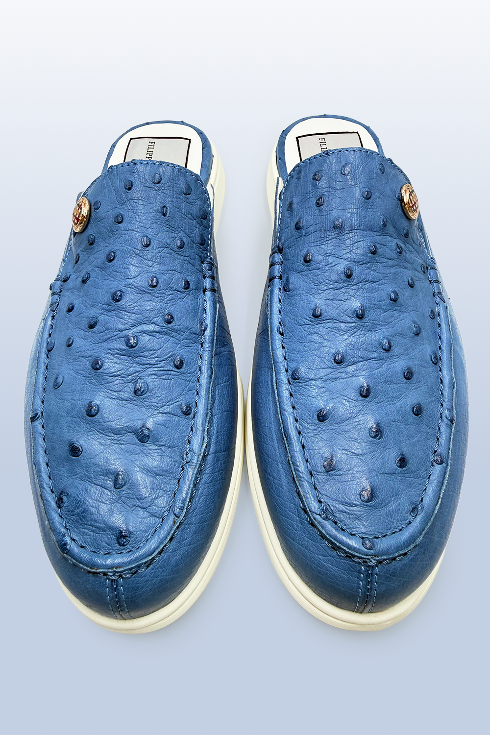 SABOT IN STRUZZO AZZURRO