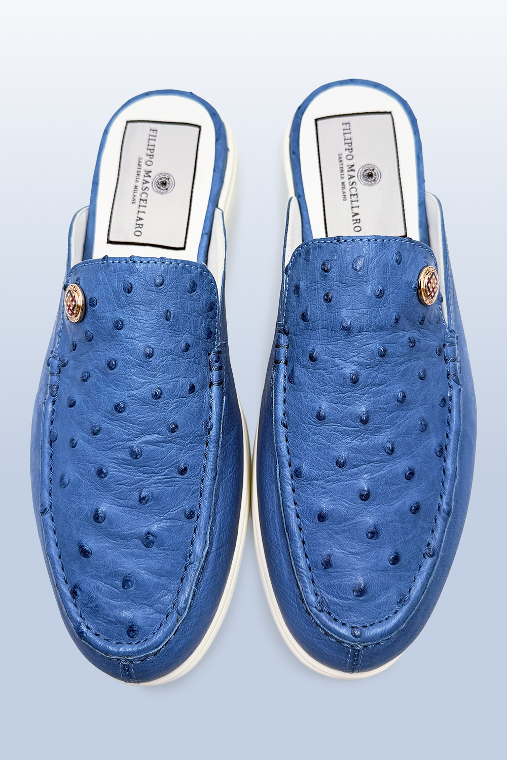 SABOT IN STRUZZO AZZURRO