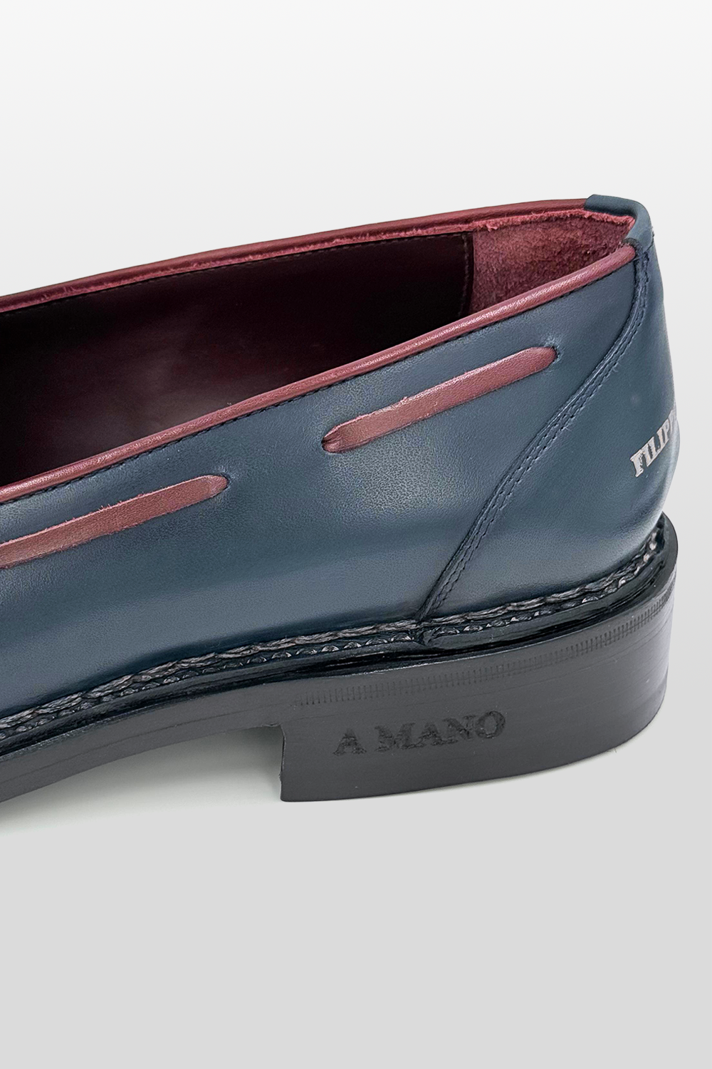 MOCASSINO IN BUFALINO BICOLORE
