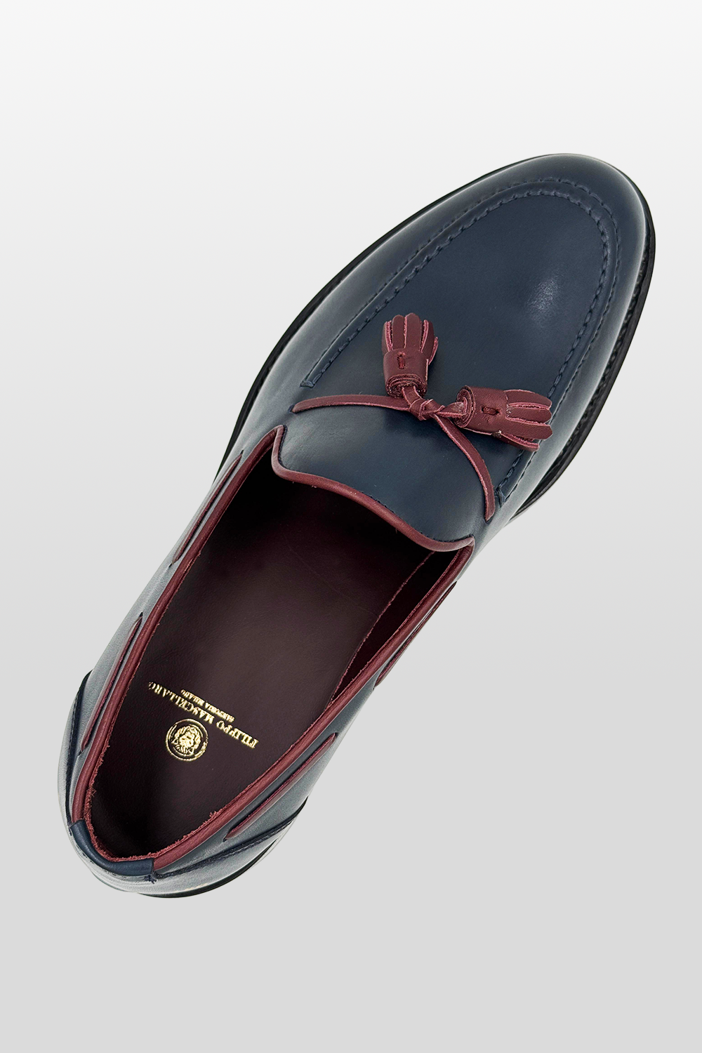 MOCASSINO IN BUFALINO BICOLORE