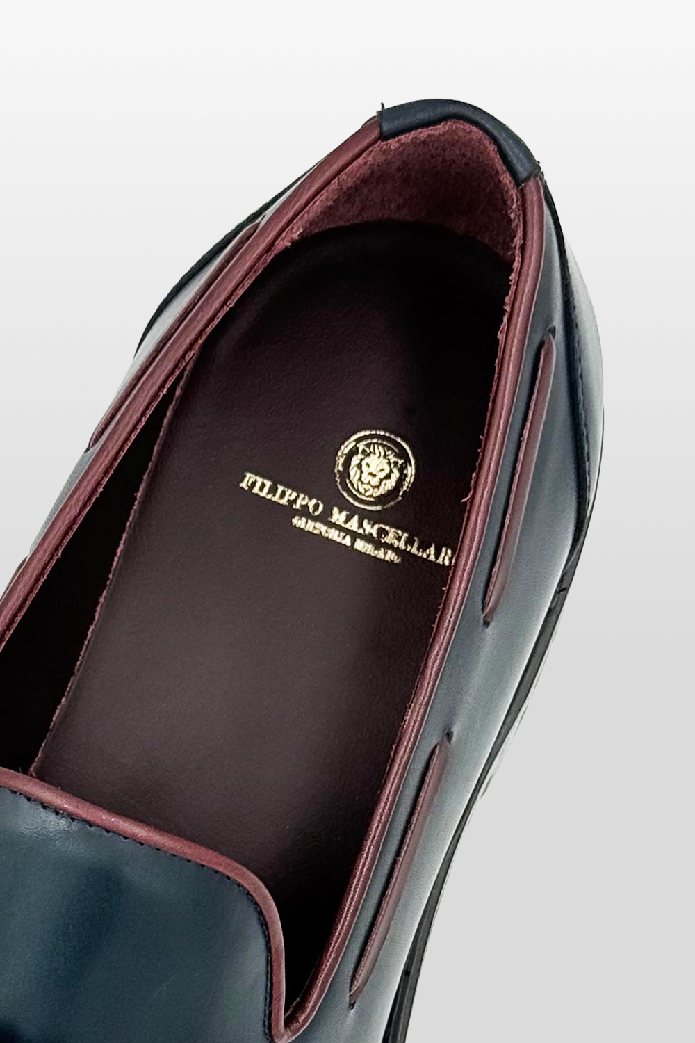 MOCASSINO IN BUFALINO BICOLORE