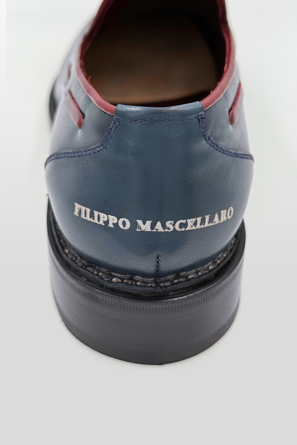 MOCASSINO IN BUFALINO BICOLORE