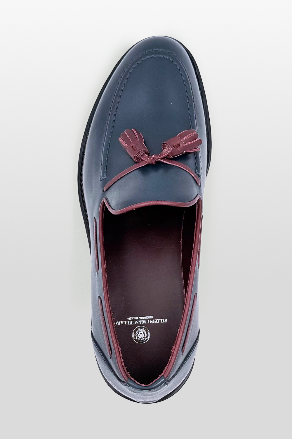 MOCASSINO IN BUFALINO BICOLORE