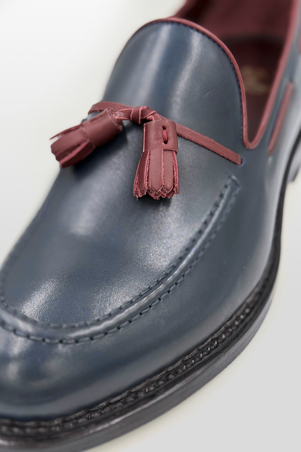 MOCASSINO IN BUFALINO BICOLORE