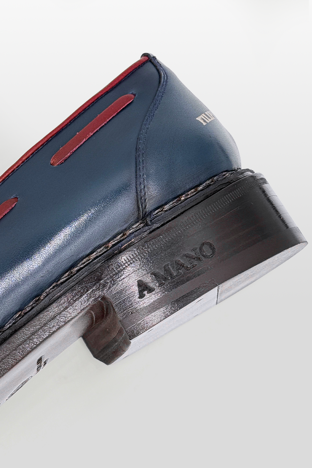 MOCASSINO IN BUFALINO BICOLORE