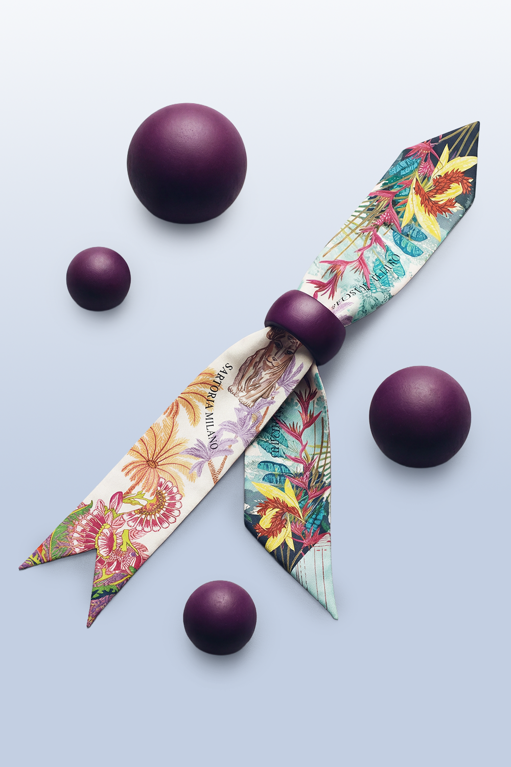 Twilly "Livio" in seta