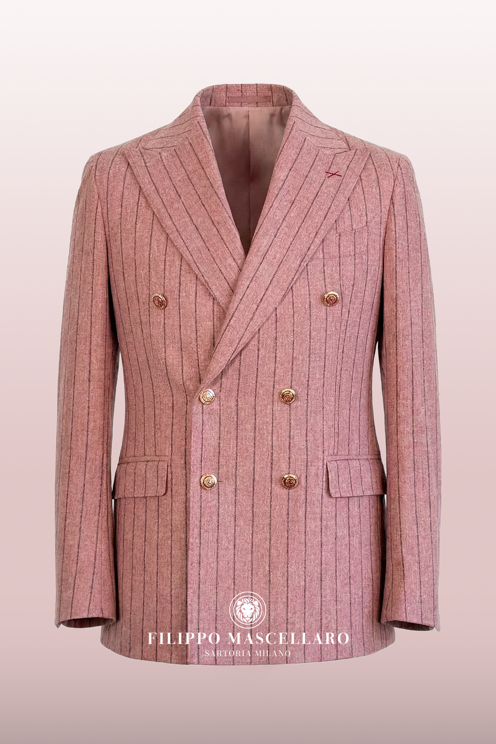 ABITO DOPPIOPETTO IN LANA VITALE BARBERIS E COTONE EGIZIANO