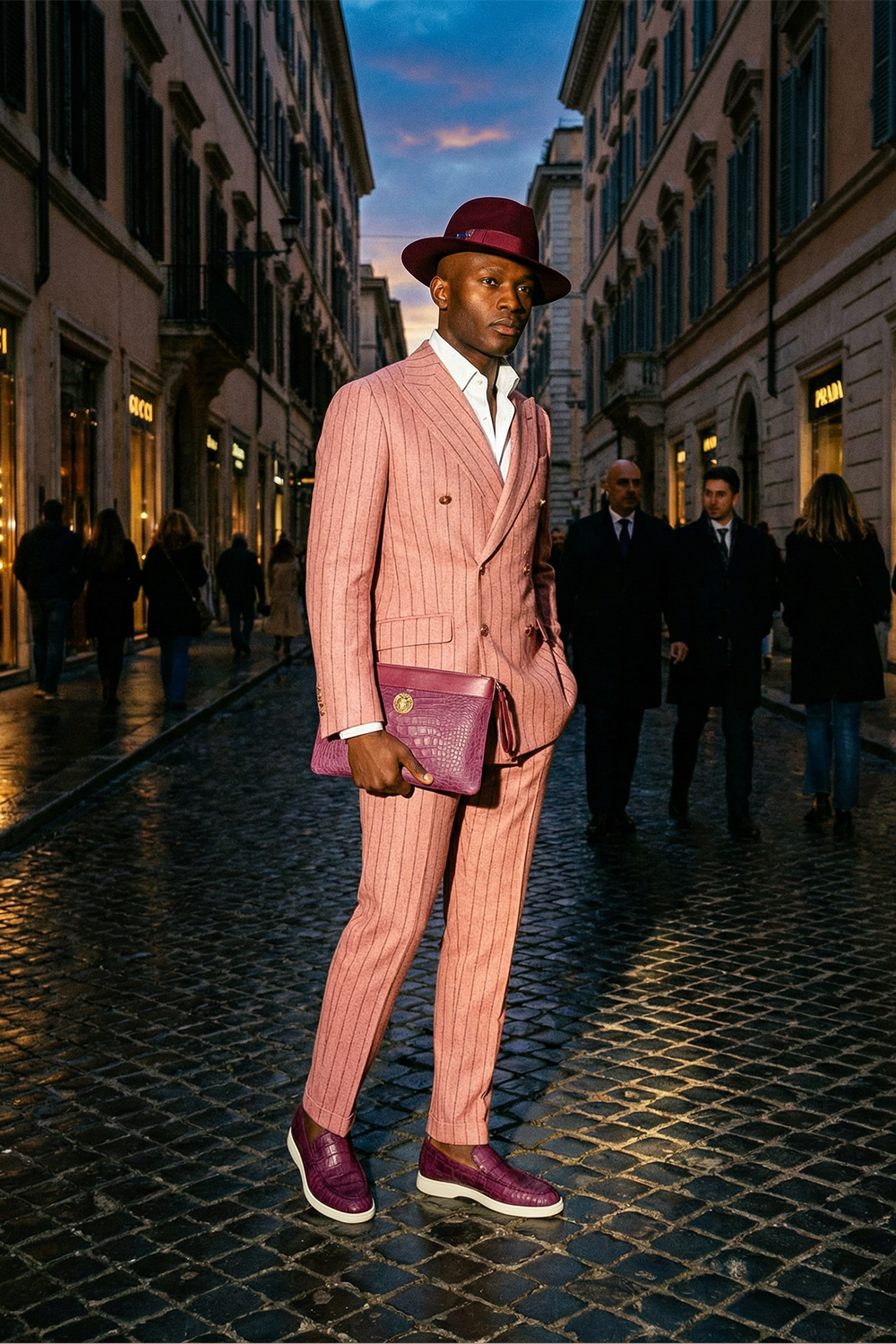 ABITO DOPPIOPETTO IN LANA VITALE BARBERIS E COTONE EGIZIANO