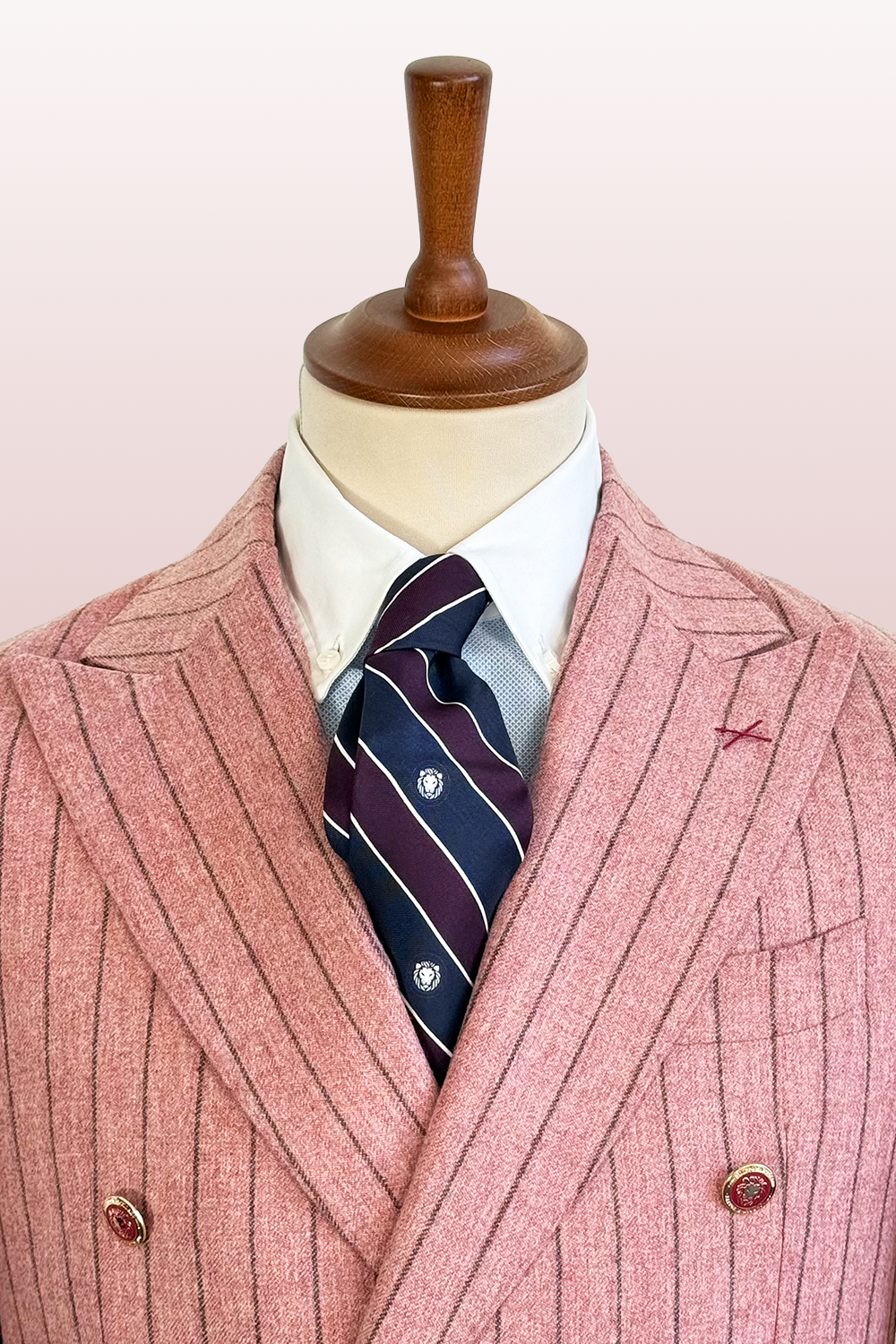 ABITO DOPPIOPETTO IN LANA VITALE BARBERIS E COTONE EGIZIANO