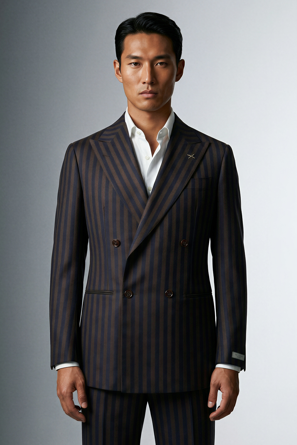 ABITO DOPPIOPETTO BASSO IN COTONE E SETA ARISTON