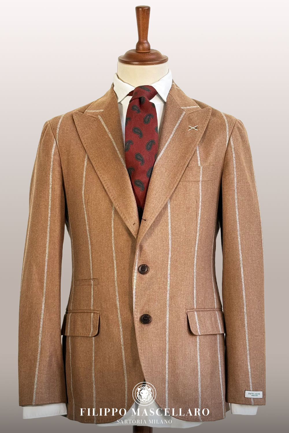 ABITO MONOPETTO IN PURISSIMO CASHMERE