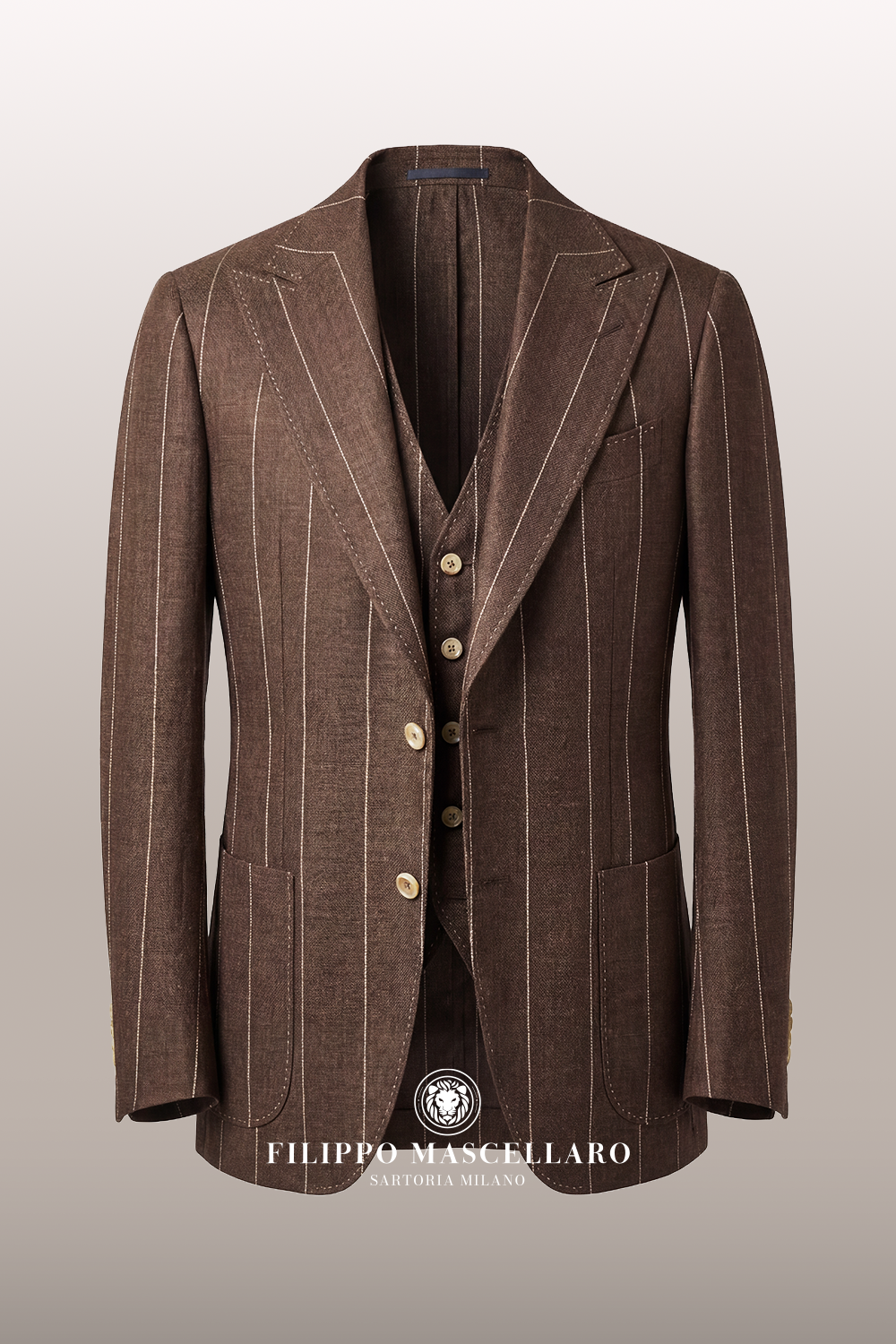 ABITO ZEGNA LINO, SETA & LANA