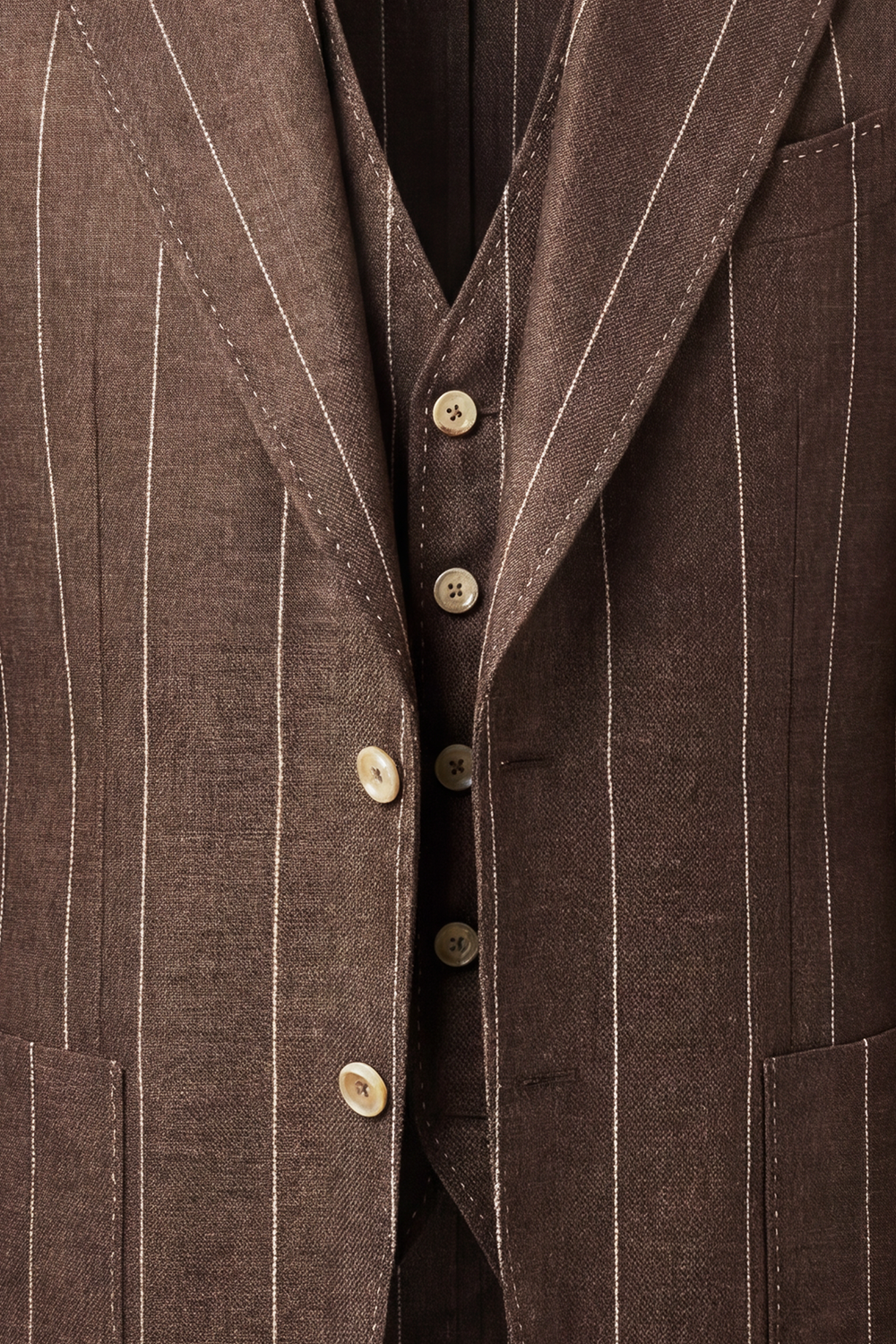 ABITO ZEGNA LINO, SETA & LANA