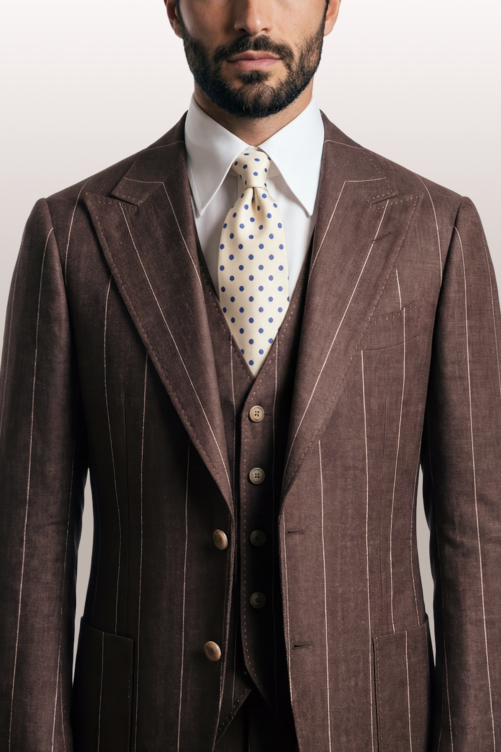 ABITO ZEGNA LINO, SETA & LANA