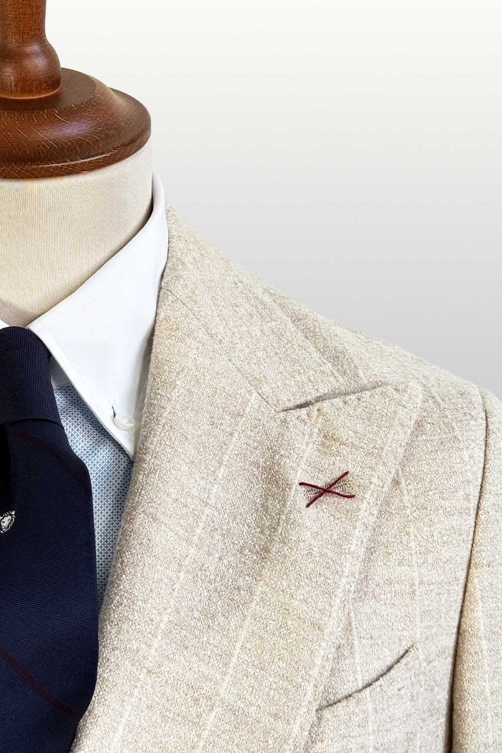 ABITO DOPPIOPETTO IN PURA LANA PECORA MORRIS & CO.