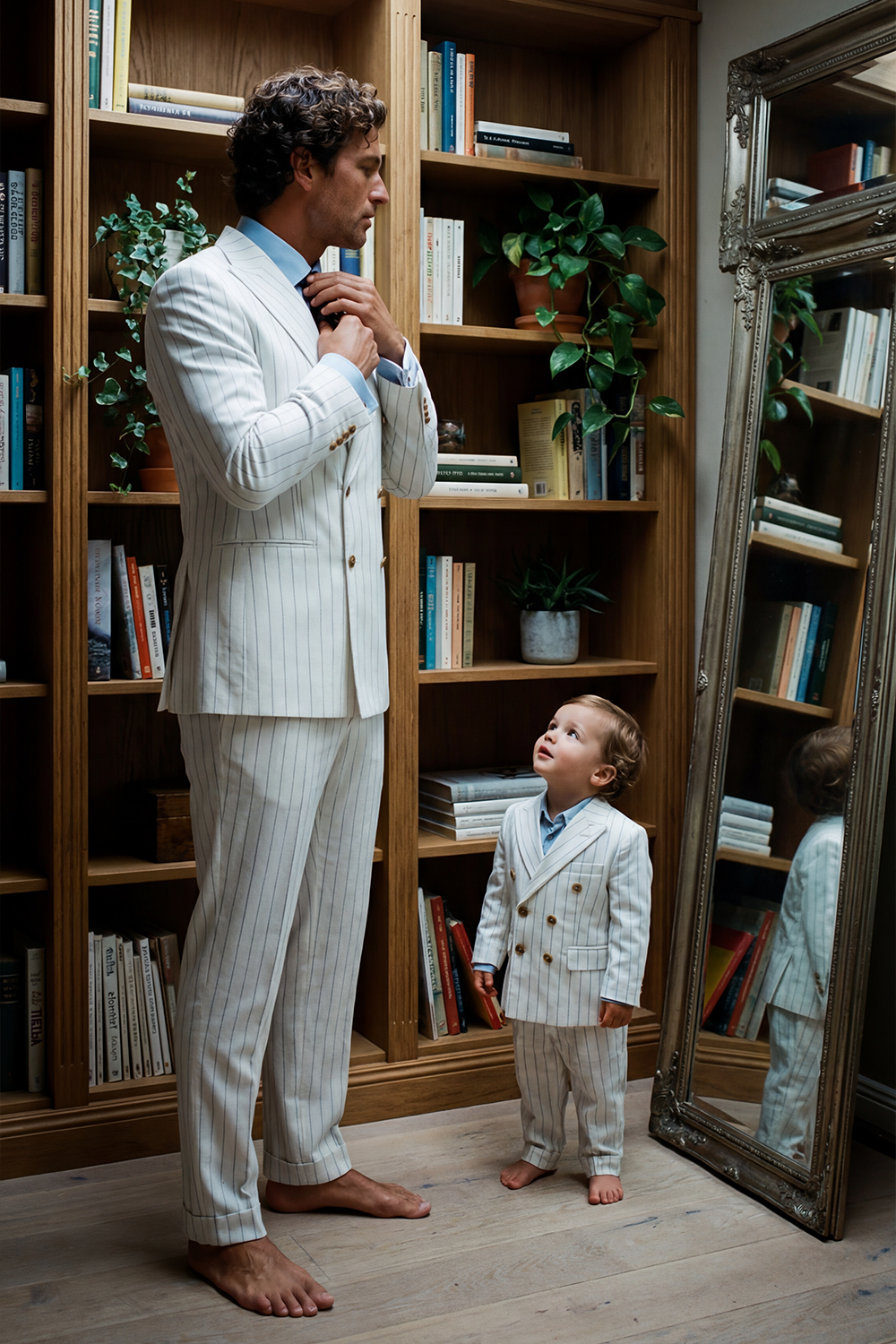 ABITO LORO PIANA LINO & SETA