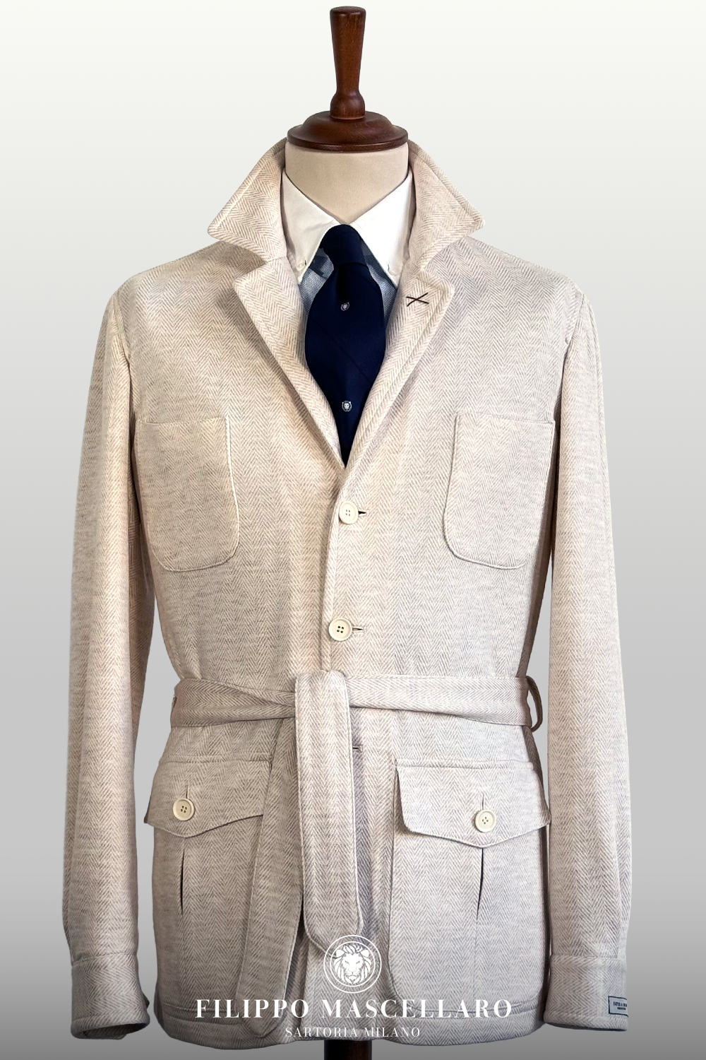 SAHARIANA IN PURO CASHMERE ZEGNA