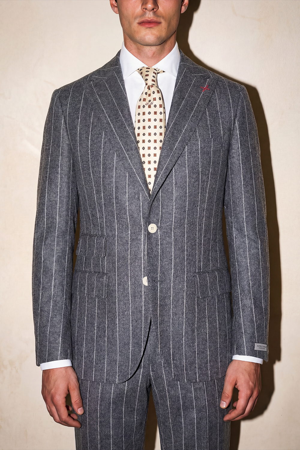 ABITO MONOPETTO IN LANA VITALE BARBERIS