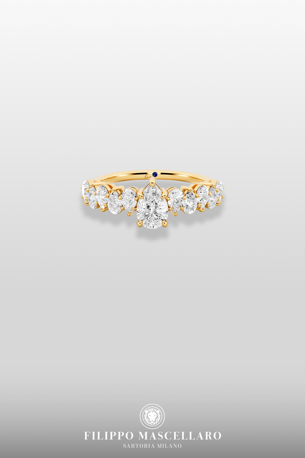 Anello Cascata Brillante