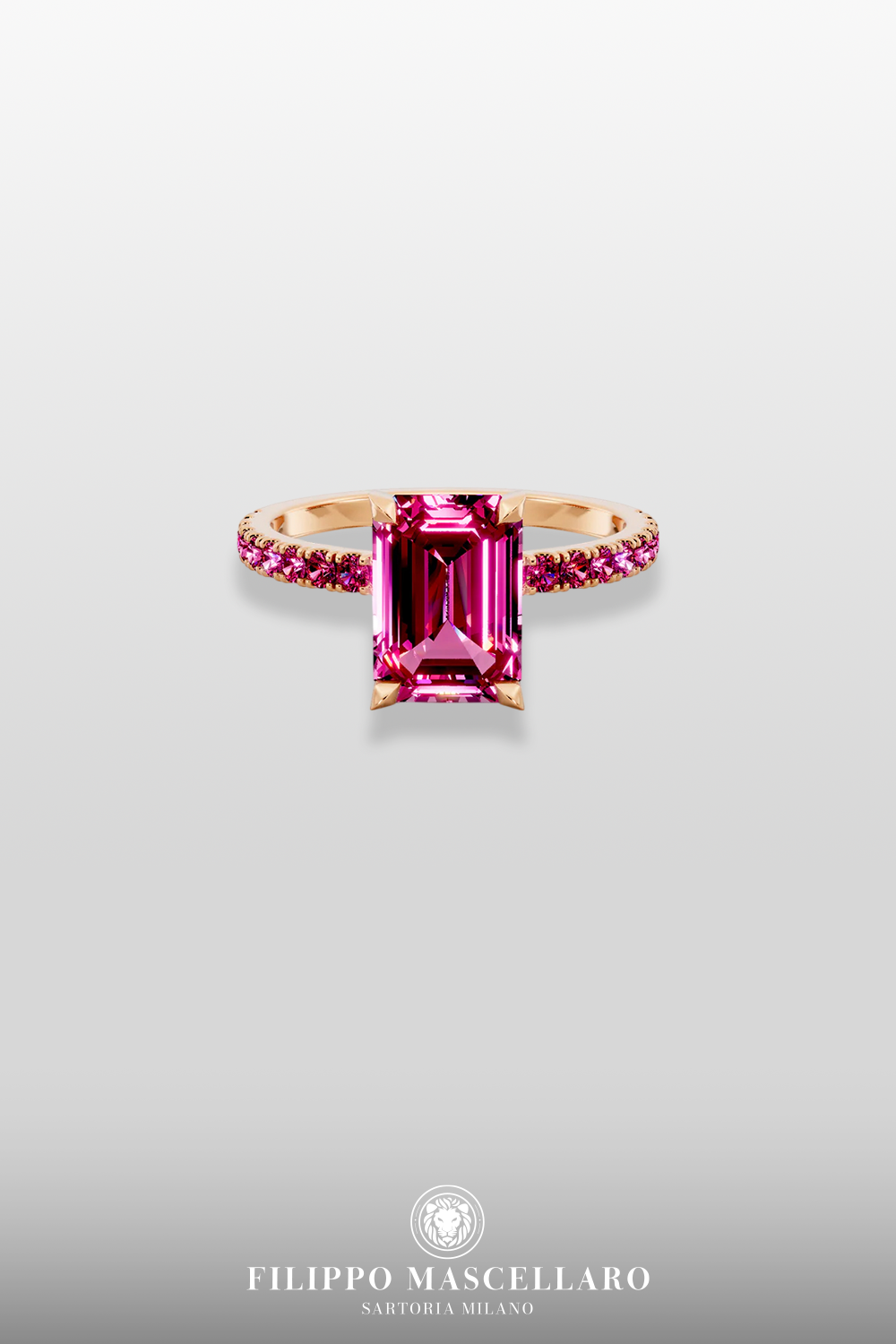 Anello Vermilion Glow