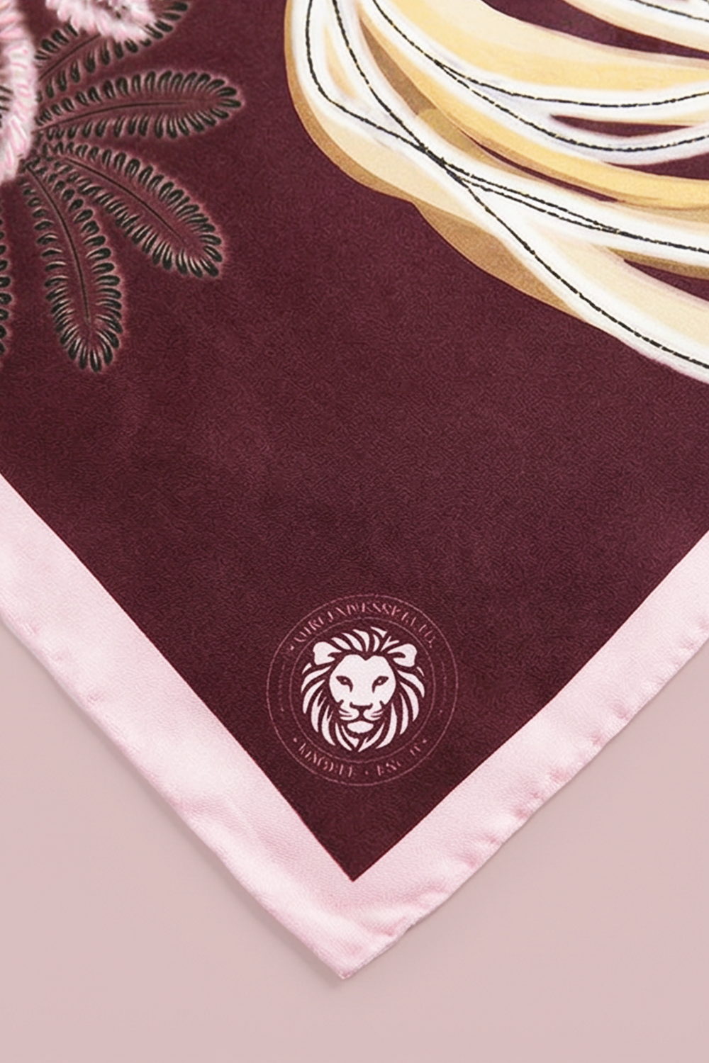 Foulard "La Leonessa" - Viola