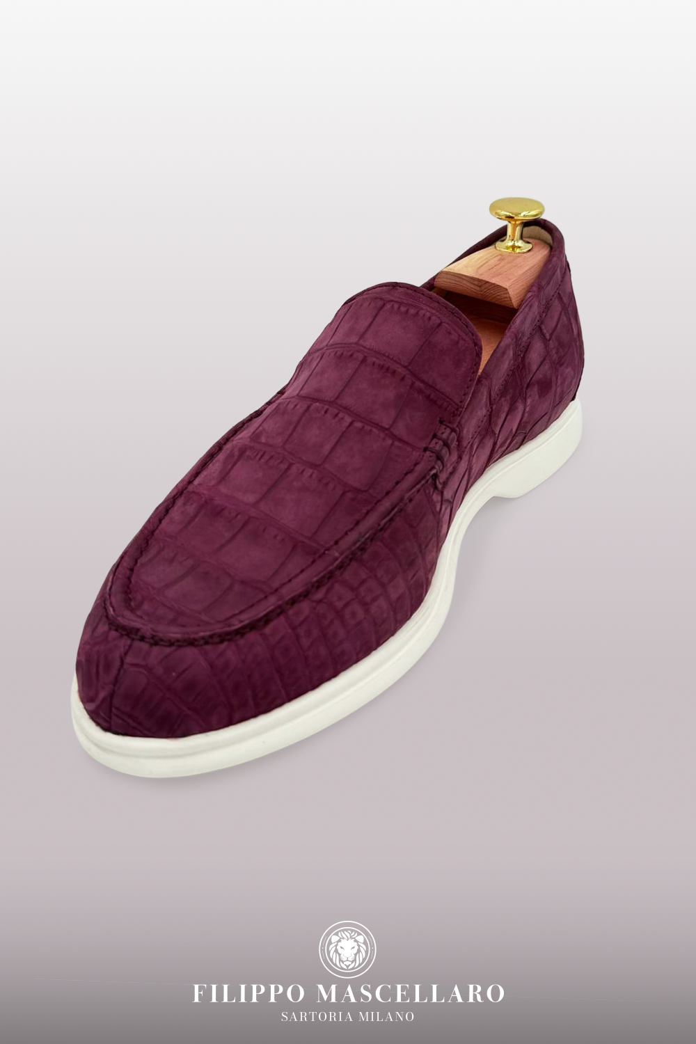 MOCASSINO IN COCCODRILLO