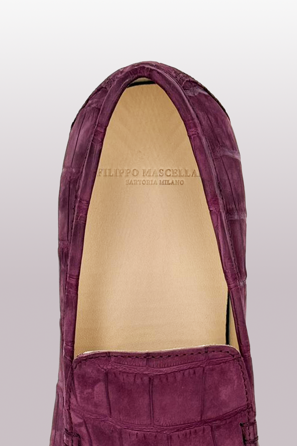 MOCASSINO IN COCCODRILLO