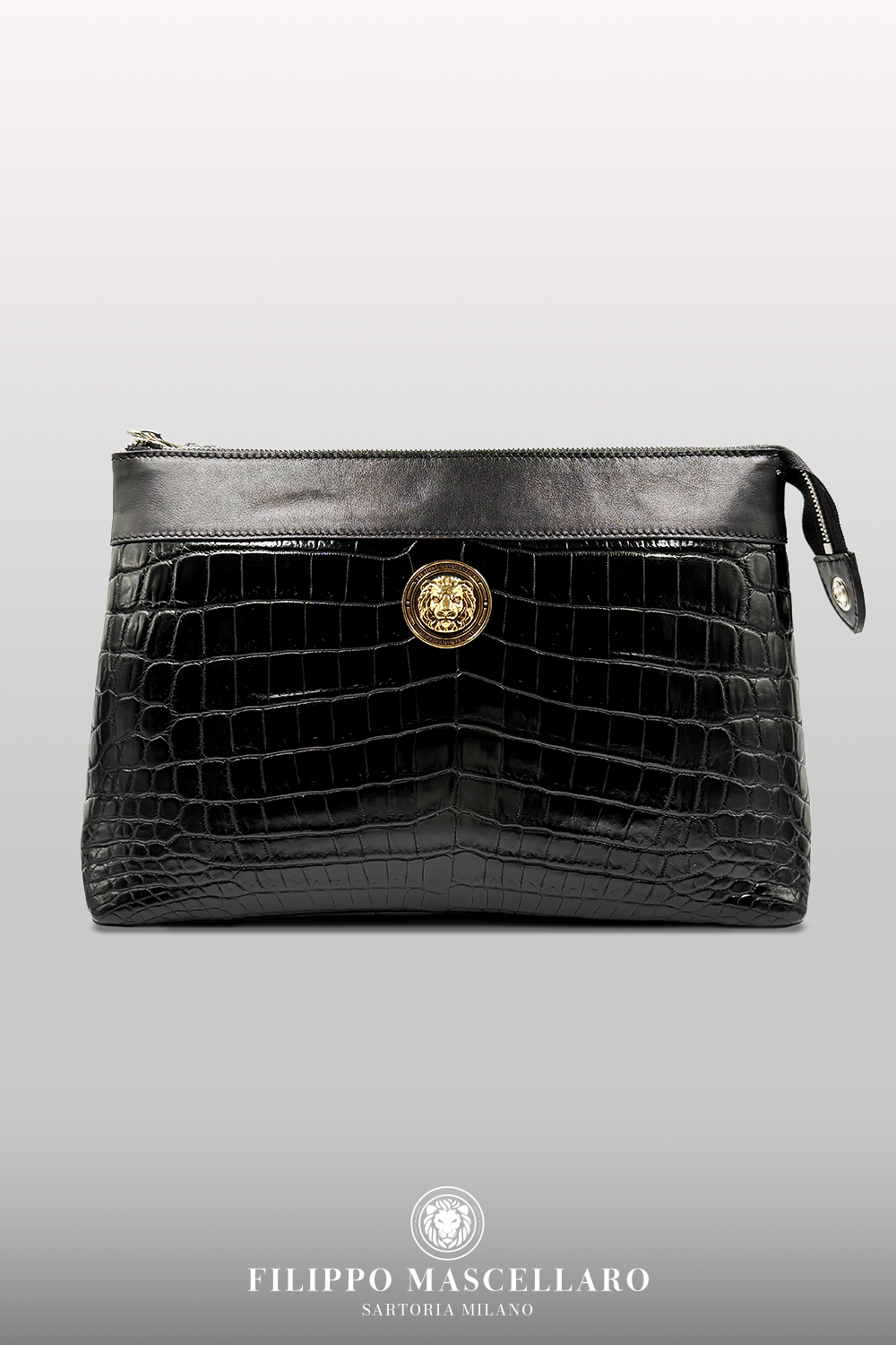 POCHETTE IN COCCODRILLO